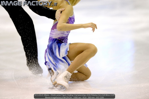 2013-03-01 Milano - World Junior Figure Skating Championships 0234 Rebeka Kim-Kirill Minov KOR